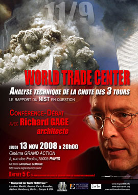 Richard Gage à Paris